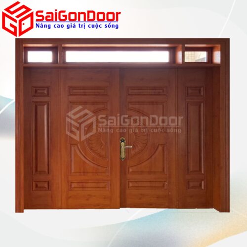 Cửa Thép Vân Gỗ SGD-KM.TVG-4C.41n.